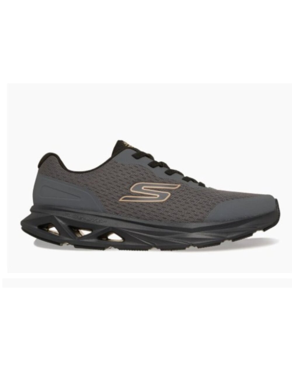 Skechers Men's Glide-Step Vortex - Avalin Sneaker - Charcoal